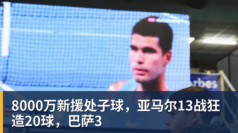 8000万新援处子球，亚马尔13战狂造20球，巴萨3